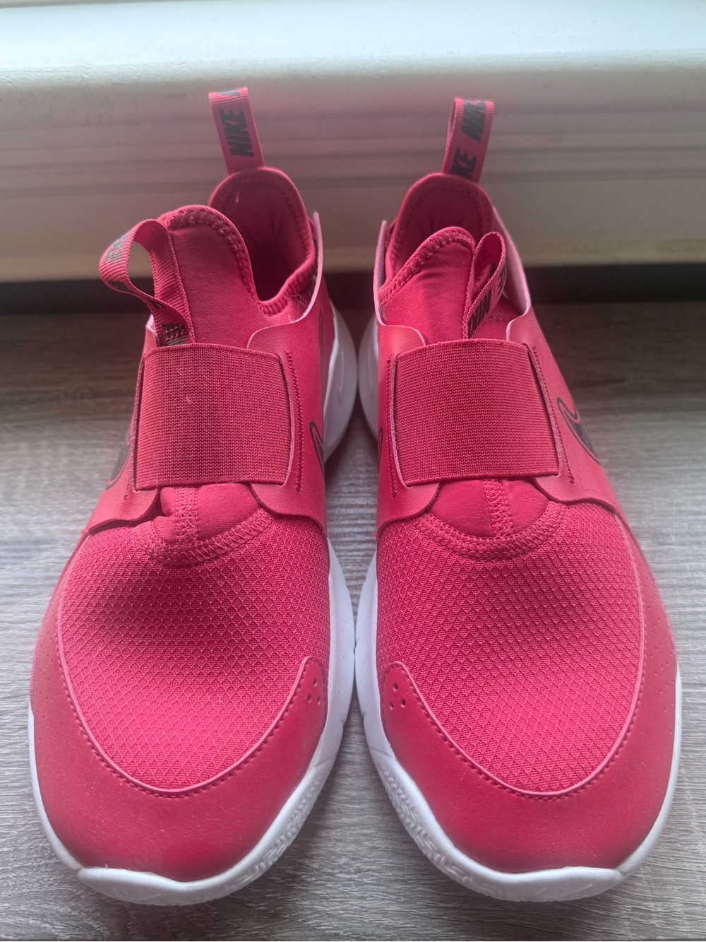 Nike Flex Runner 3 Slip-On Sneakers | Boys Youth 6.5Y | Red